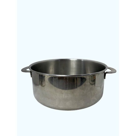 Copco Aluminum Core Flat Bottom Stainless Steel Stock Pot Pan - Picture 1 of 6
